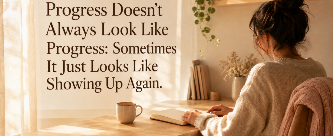 Progress Doesn’t Always Look Like Progress | Showing Up Again